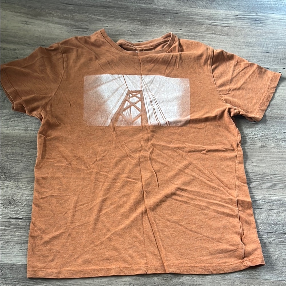 Old Navy Orange Short Sleeve Tee